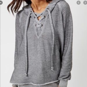 Wild fox Hutton Lace Up Hoodie